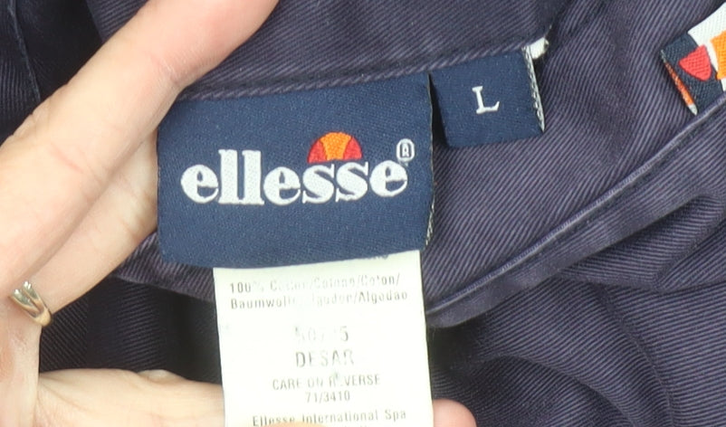 Mens UK Size L ellesse Purple Basic Jacket