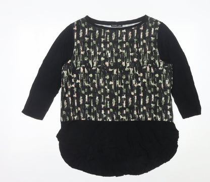 Womens UK Size M Zara Multicoloured Tunic Blouse