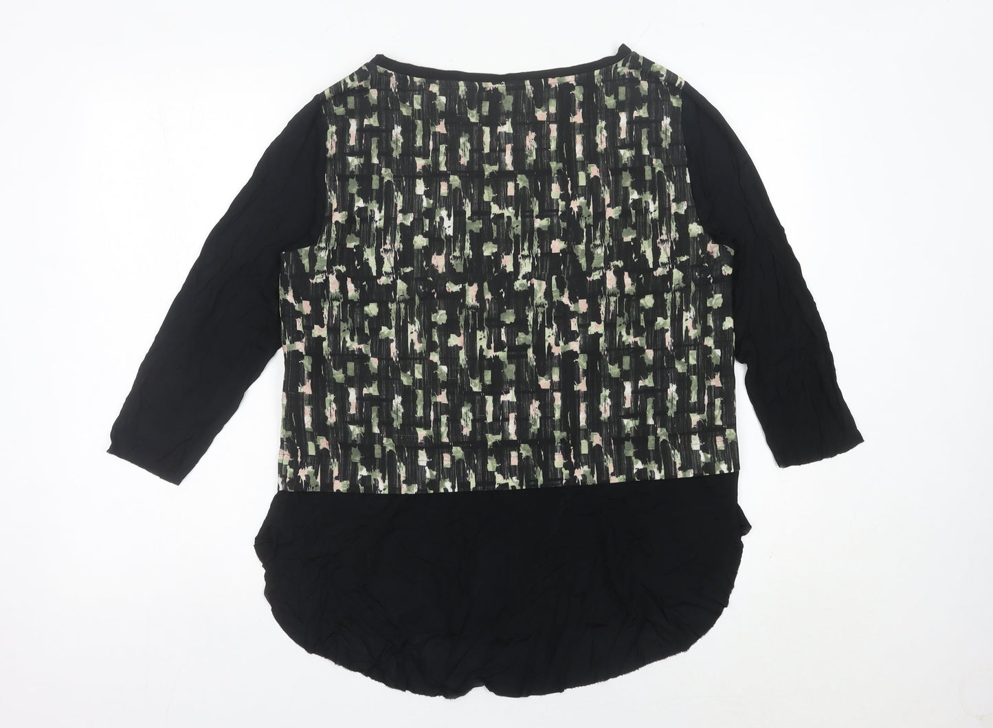Womens UK Size M Zara Multicoloured Tunic Blouse