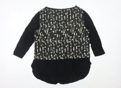 Womens UK Size M Zara Multicoloured Tunic Blouse