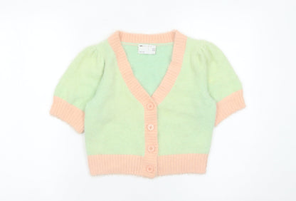 Womens UK Size 8 ASOS Multicoloured Cardigan Jumper
