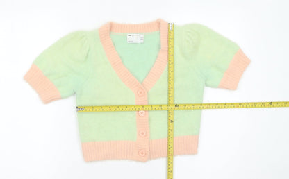 Womens UK Size 8 ASOS Multicoloured Cardigan Jumper
