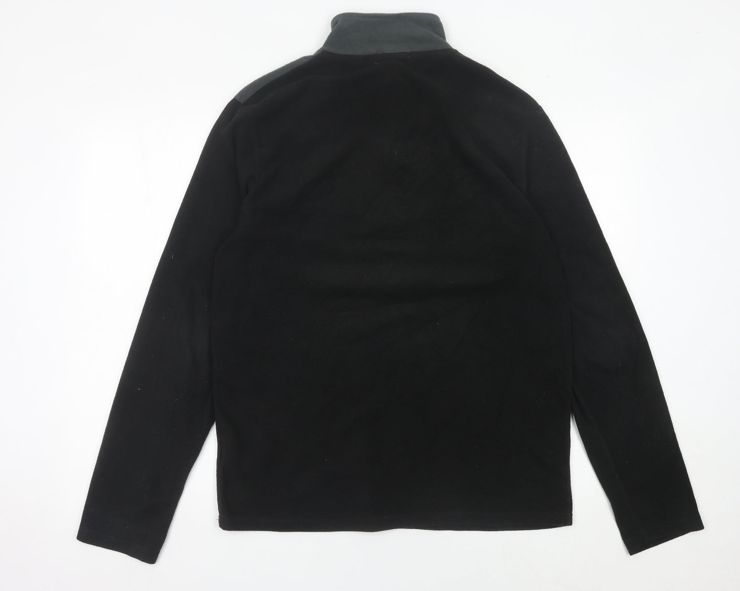 Mens UK Size M Brave Soul Black Pullover Sweatshirt