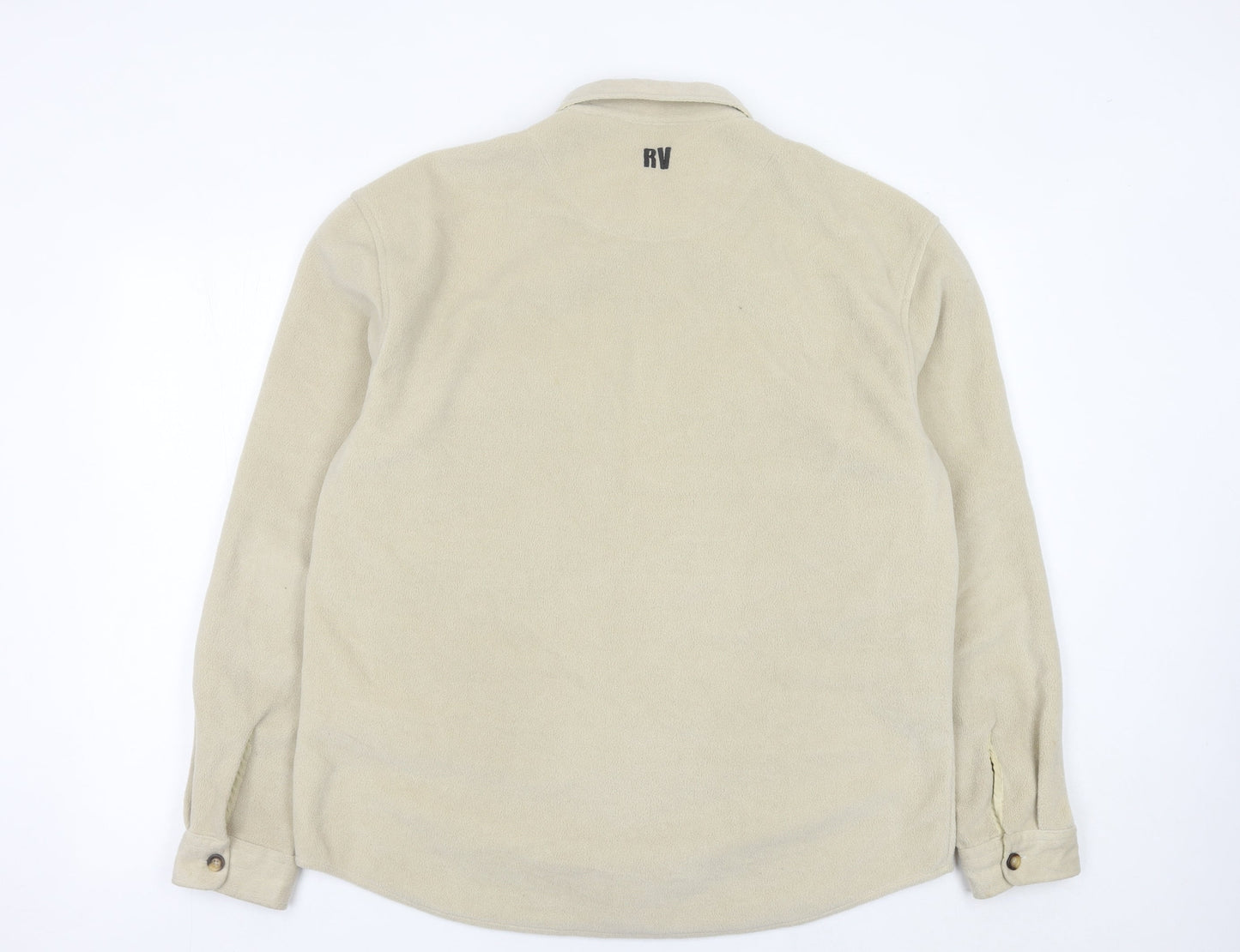 Mens UK Size S Reclaimed Vintage Beige Basic Jacket