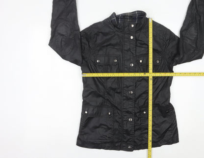 Womens UK Size 12 Atmosphere Black Military Jacket