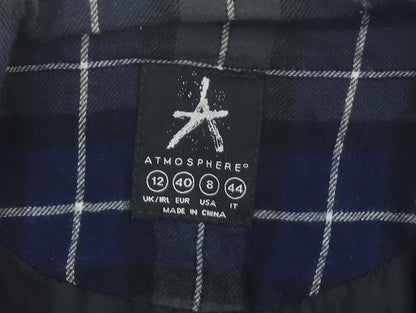 Womens UK Size 12 Atmosphere Black Military Jacket