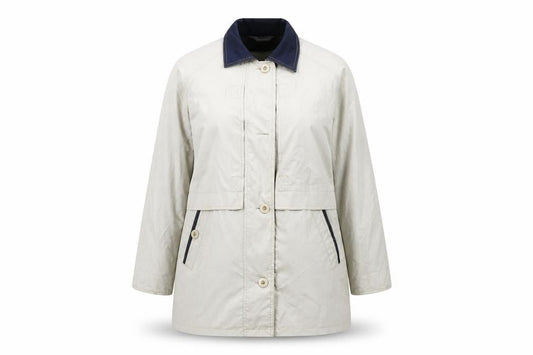 Womens UK Size 16 Damart Beige Rain Coat