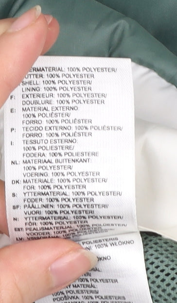 Adidas Men’s Green Track Jacket M Full Zip Polyester Activewear