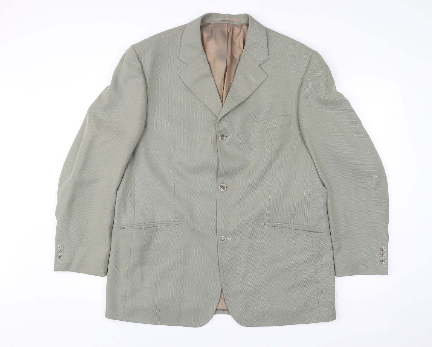 Mens UK Size 44 Remus Uomo Regular Grey Suit Jacket