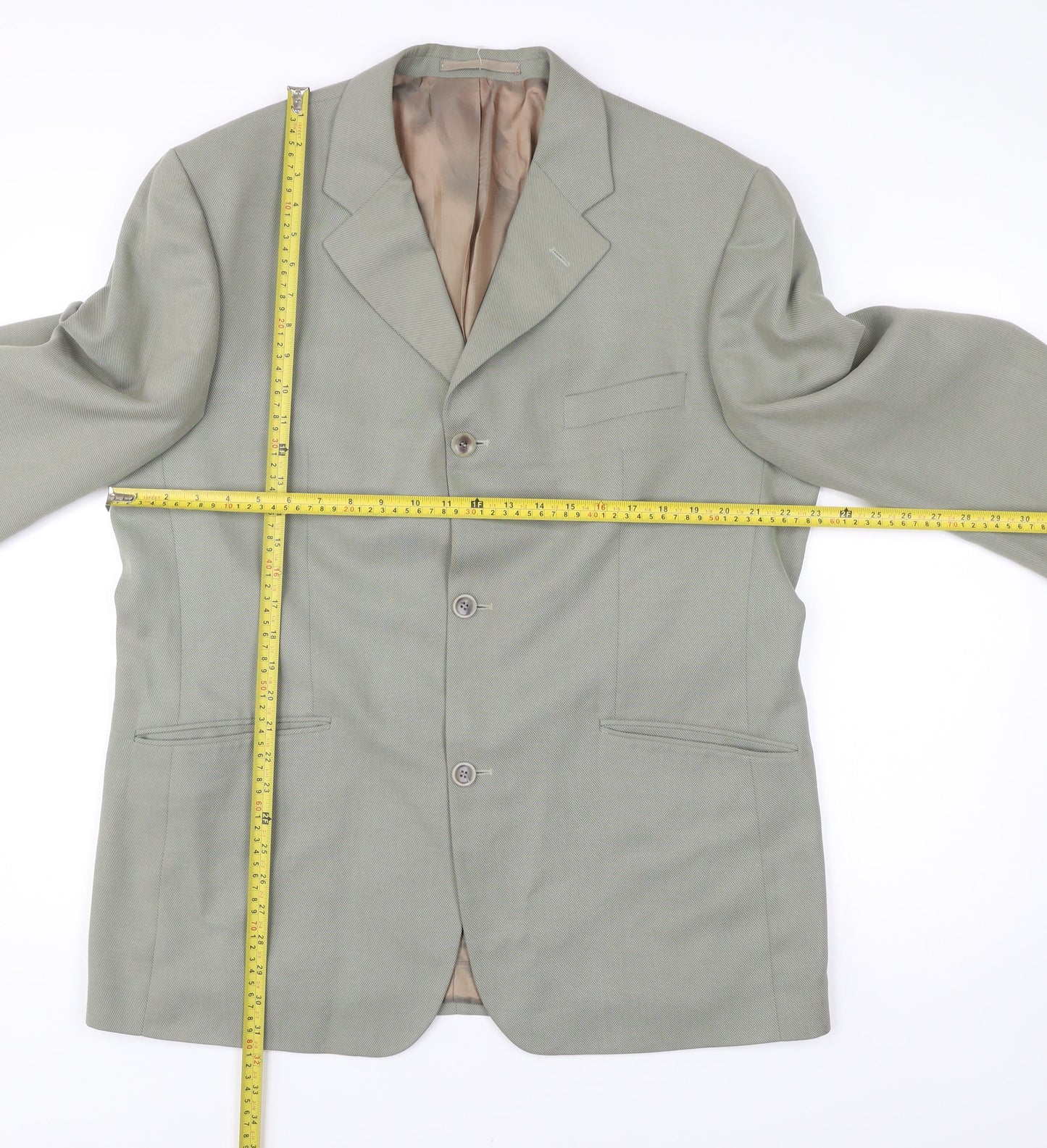Mens UK Size 44 Remus Uomo Regular Grey Suit Jacket