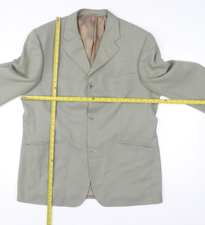 Mens UK Size 44 Remus Uomo Regular Grey Suit Jacket