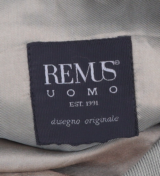 Mens UK Size 44 Remus Uomo Regular Grey Suit Jacket