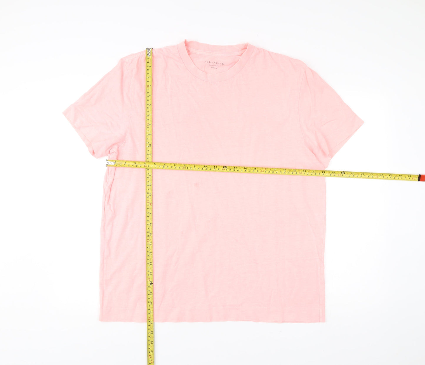 Mens UK Size M AllSaints Pink  T-Shirt