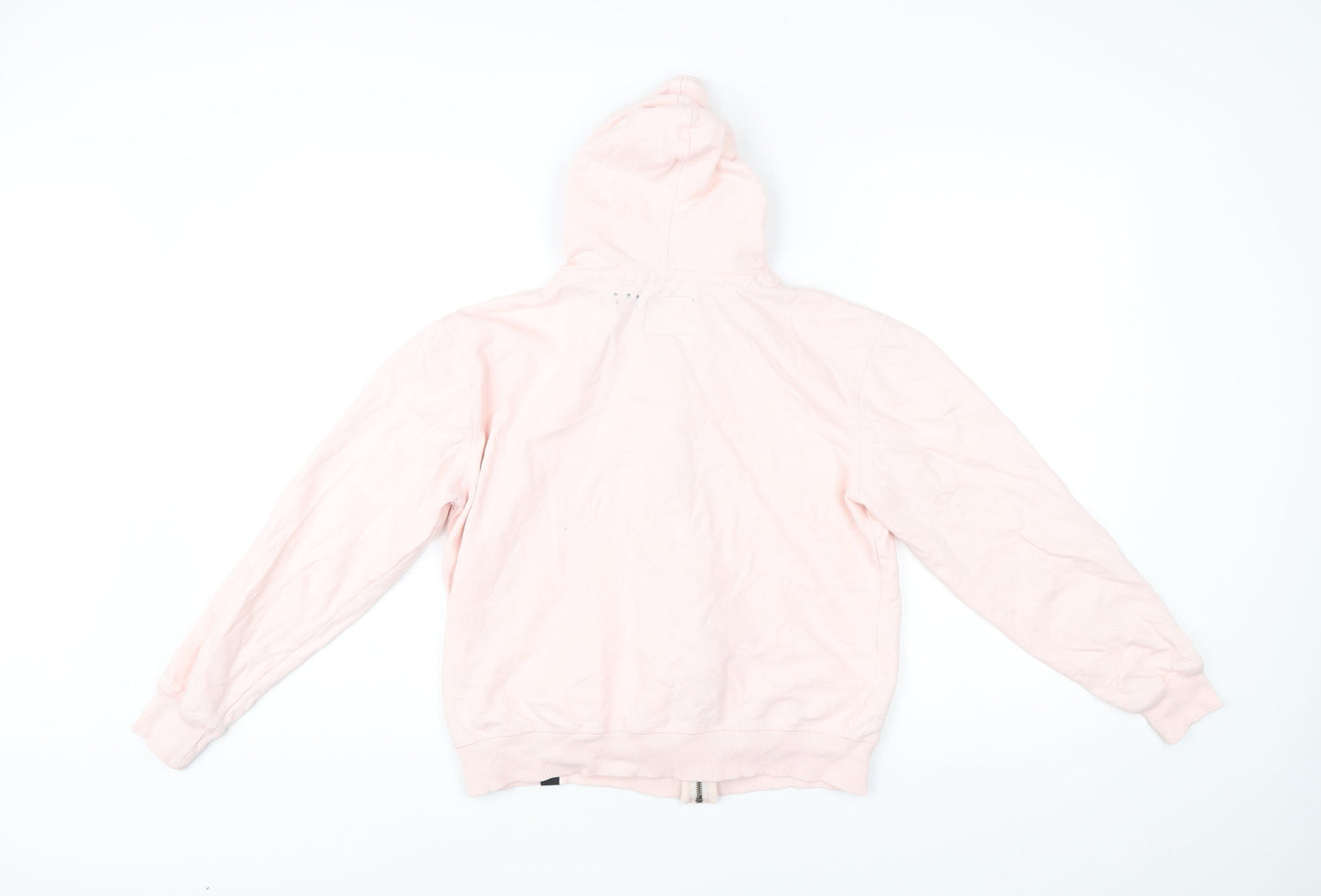 Redwood Women Pink Full Zip Hoodie Size M Cotton Blend