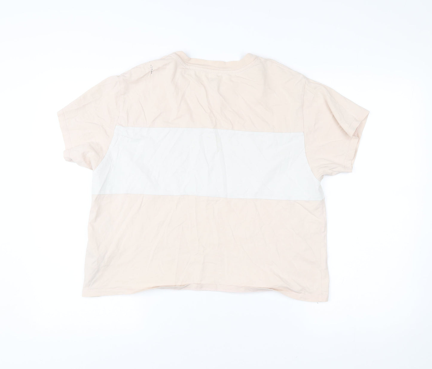 Womens UK Size M Levi's Beige Basic T-Shirt