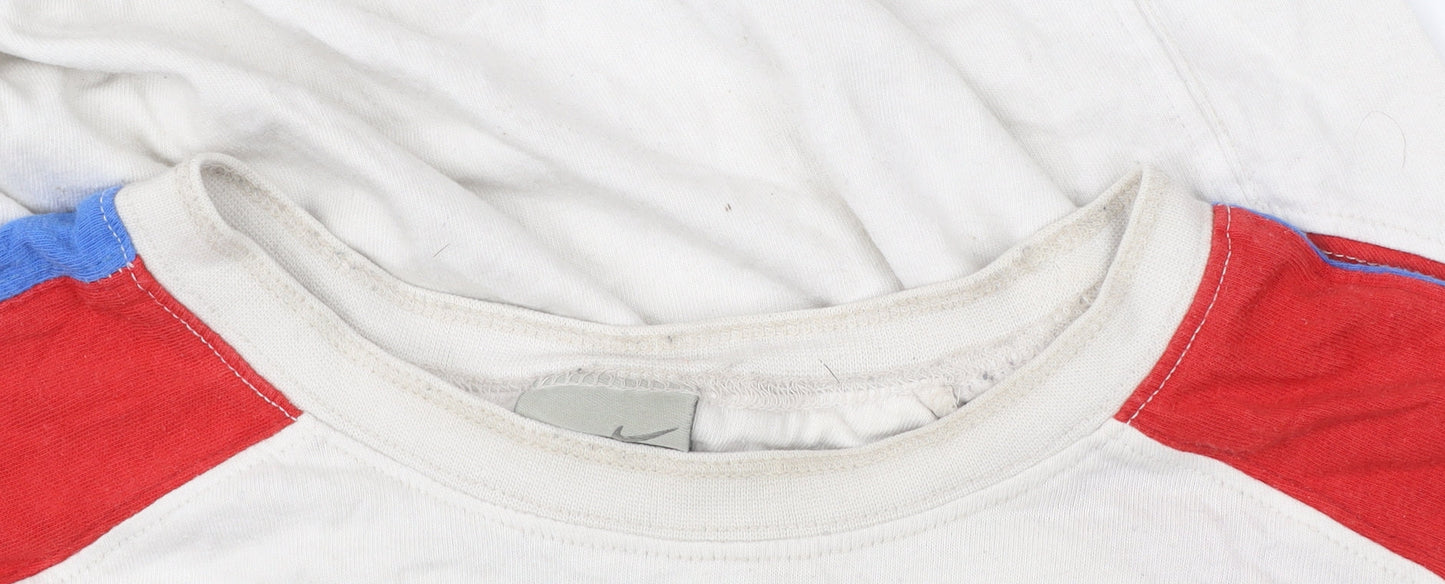 Nike Air Vintage Mens Multicoloured M Crew Neck T-Shirt 90s Sportswear