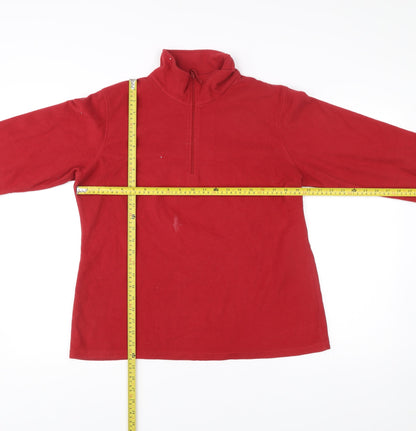 Mens UK Size L Mountain Warehouse Red Pullover Sweatshirt