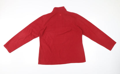 Mens UK Size L Mountain Warehouse Red Pullover Sweatshirt