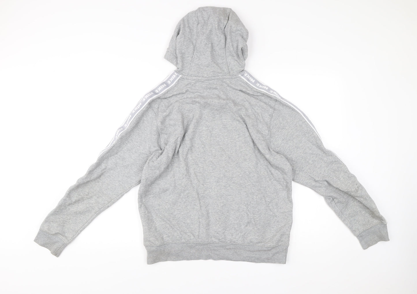 Mens UK Size S Nike Grey Pullover Hoodie