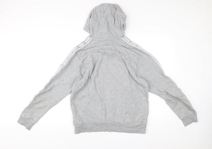 Mens UK Size S Nike Grey Pullover Hoodie