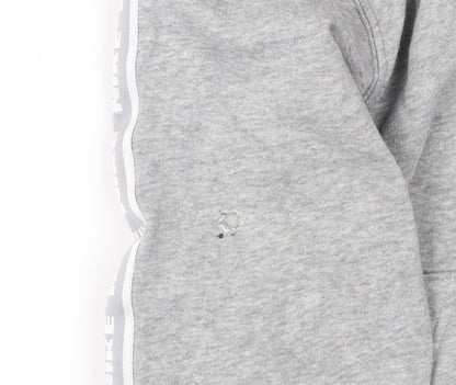 Mens UK Size S Nike Grey Pullover Hoodie