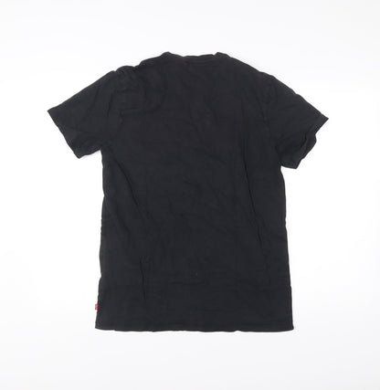 Levi's Men's Black Vancouver Graphic Print T-Shirt Size M