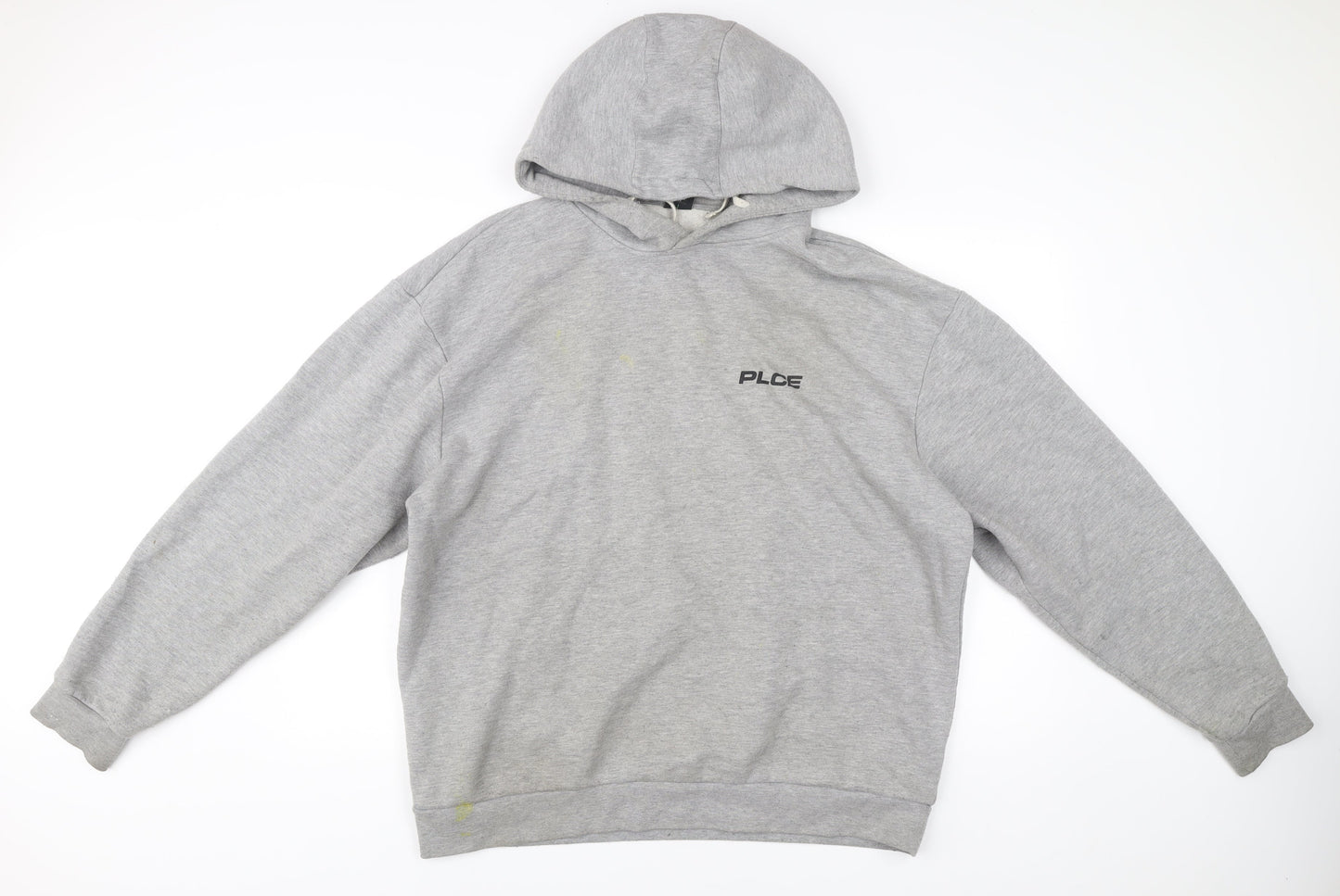 883 Police Men's Grey Pullover Hoodie Size 2XL Logo Print