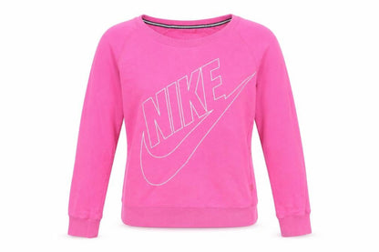 Womens UK Size S Nike Pink Pullover Sweatshirt