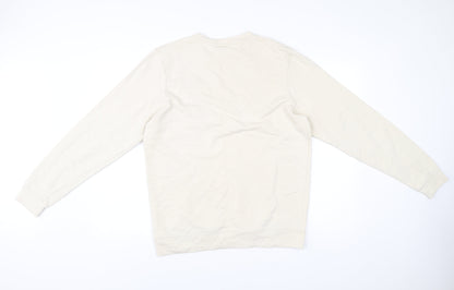 IL SARTO Mens Beige L Sweatshirt Pullover Crew Neck Long Sleeve