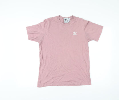 Mens UK Size S adidas Pink  T-Shirt