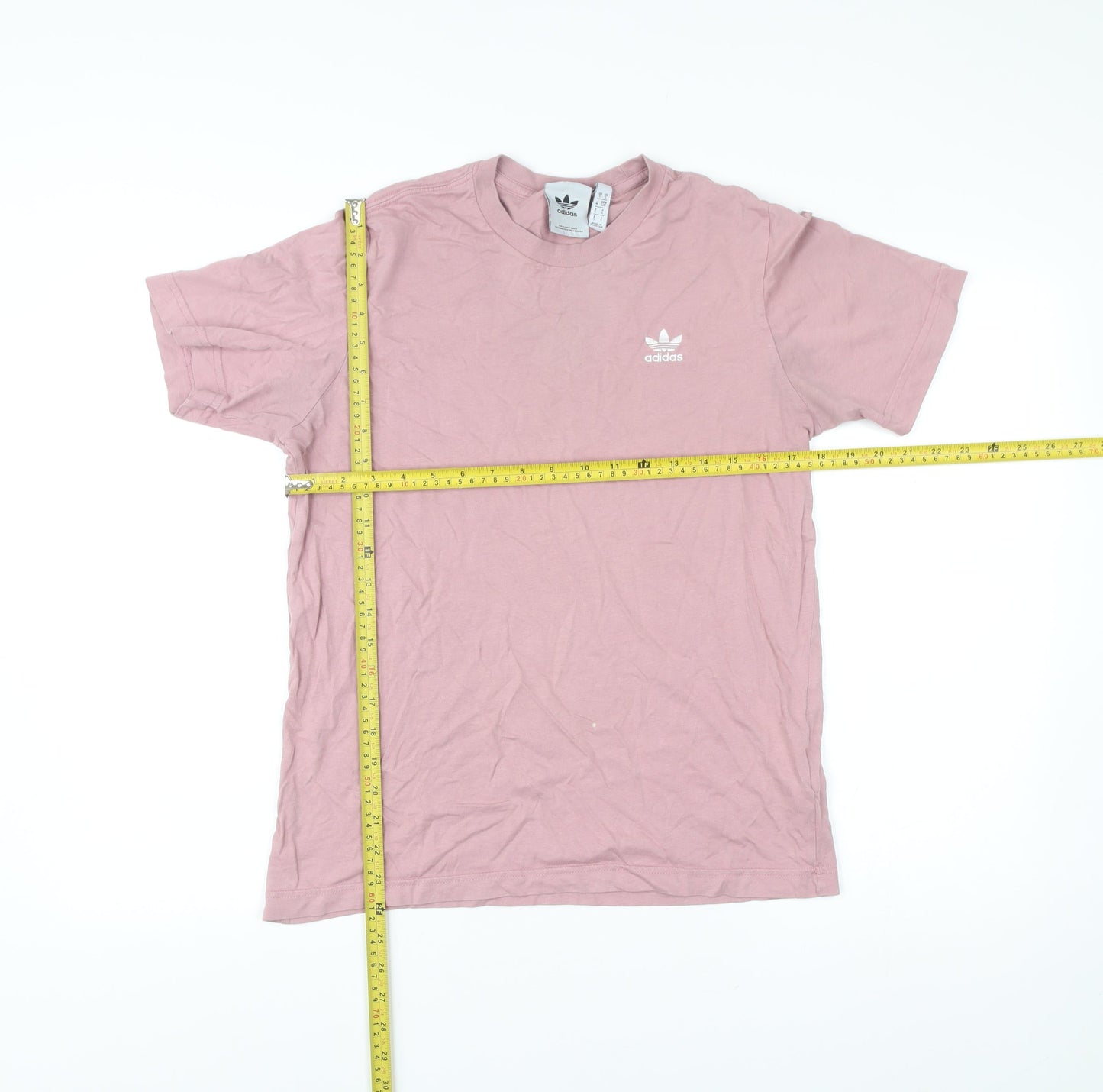 Mens UK Size S adidas Pink  T-Shirt