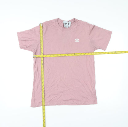 Mens UK Size S adidas Pink  T-Shirt