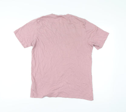 Mens UK Size S adidas Pink  T-Shirt