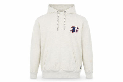 Mens UK Size L Ben Sherman Beige Pullover Hoodie