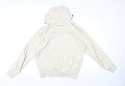 Mens UK Size L Ben Sherman Beige Pullover Hoodie