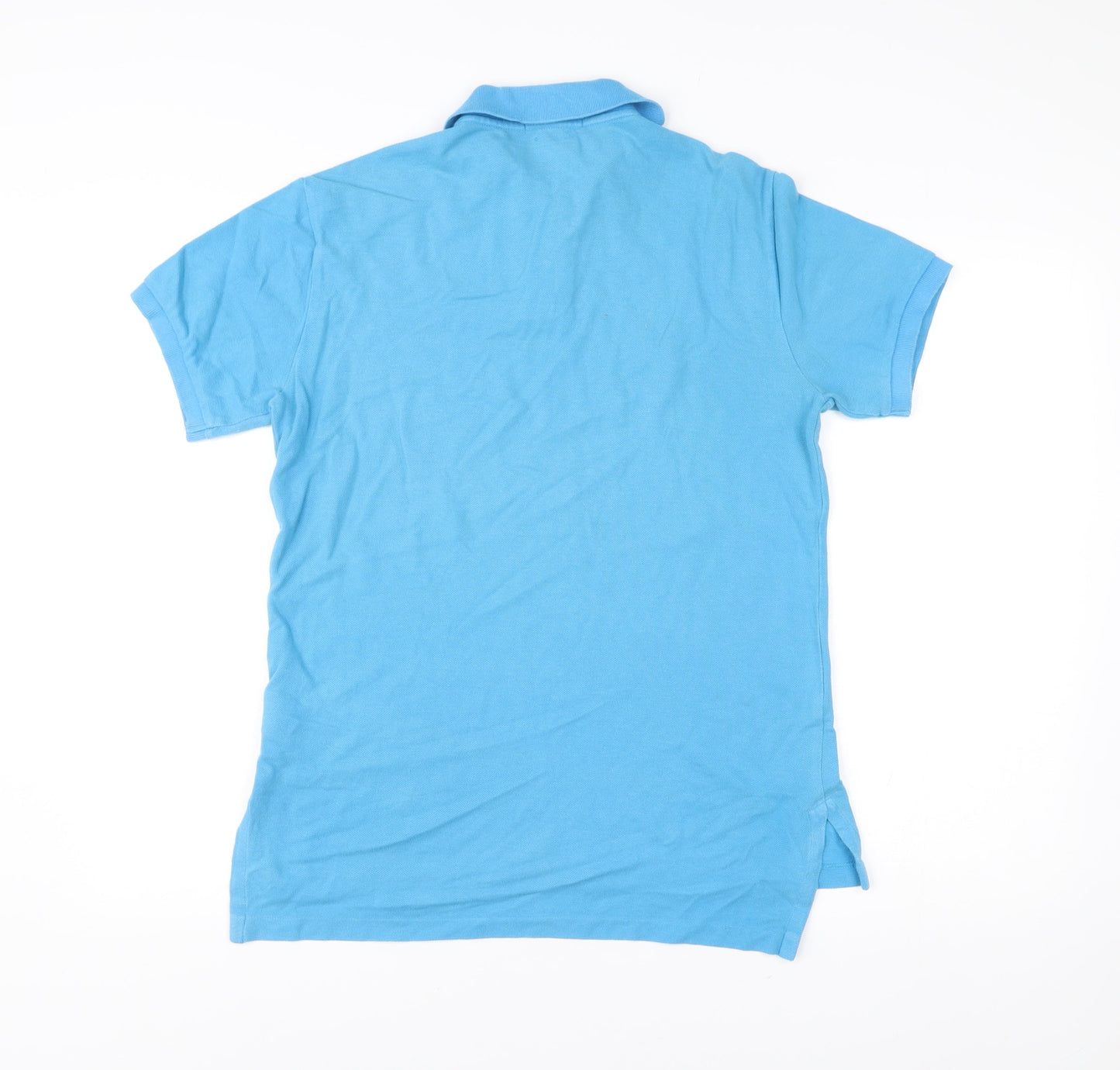 Ralph Lauren Men’s Blue Polo Shirt S Slim Fit Short Sleeve Cotton