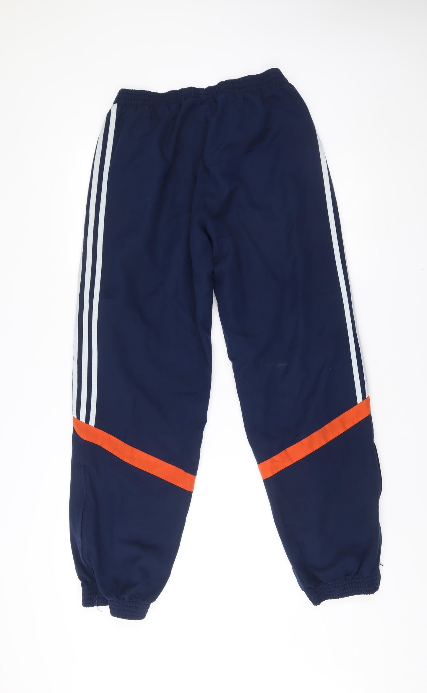 Adidas Men’s Blue Track Pants L Quick Dry Elastic Waist Sportswear