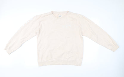 Mens UK Size S Billabong Beige Pullover Sweatshirt