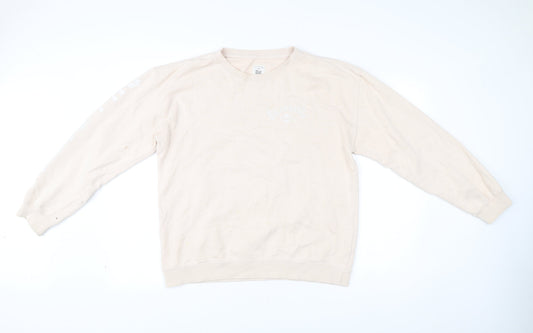 Mens UK Size S Billabong Beige Pullover Sweatshirt