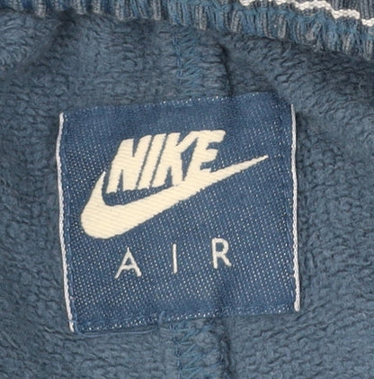 Nike Air Men’s Blue M Sweatpants Trousers Elastic Waist Cotton