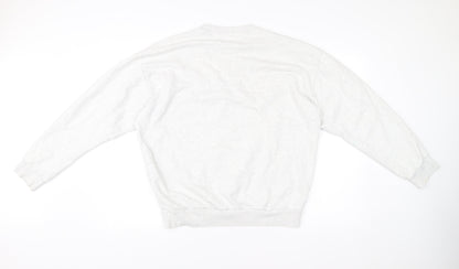 Mens UK Size M Reebok Grey Pullover Sweatshirt