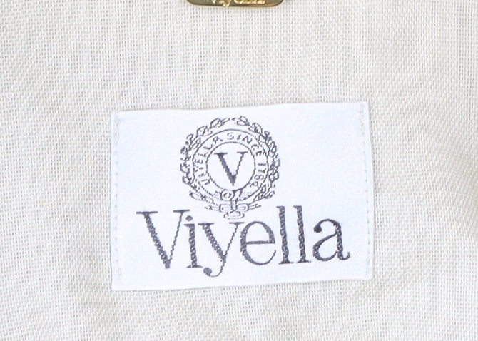 Viyella Women’s Beige Angora Blend Blazer Jacket UK 10 Classic Fit