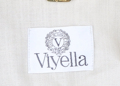 Viyella Women’s Beige Angora Blend Blazer Jacket UK 10 Classic Fit