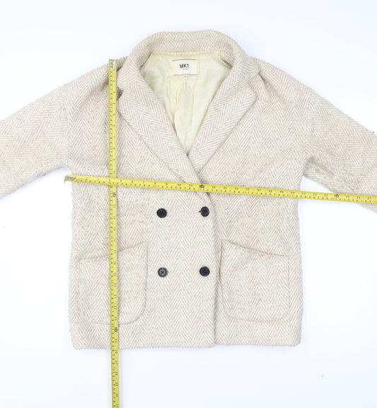 Unisex Adults UK Size 36 MKT Studio Beige Basic Jacket