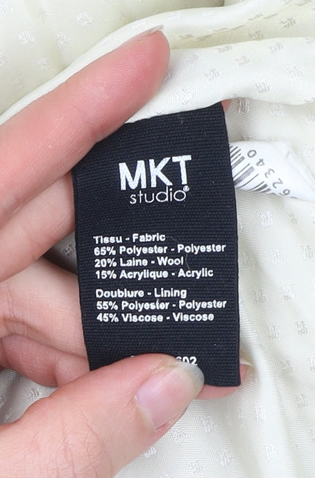 Unisex Adults UK Size 36 MKT Studio Beige Basic Jacket