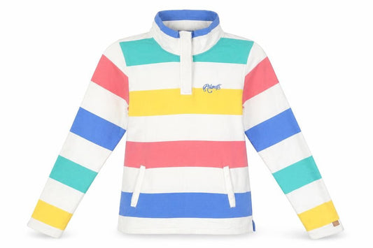 Womens UK Size 10 Animal Multicoloured Henley Sweatshirt