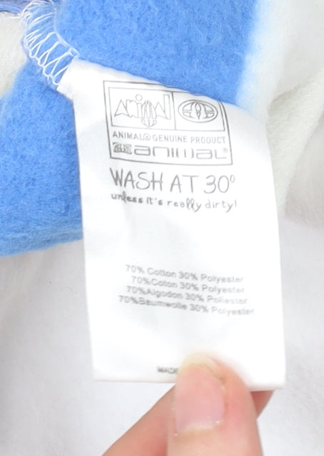 Animal Womens Multicoloured Stripe Henley Sweatshirt Size 10