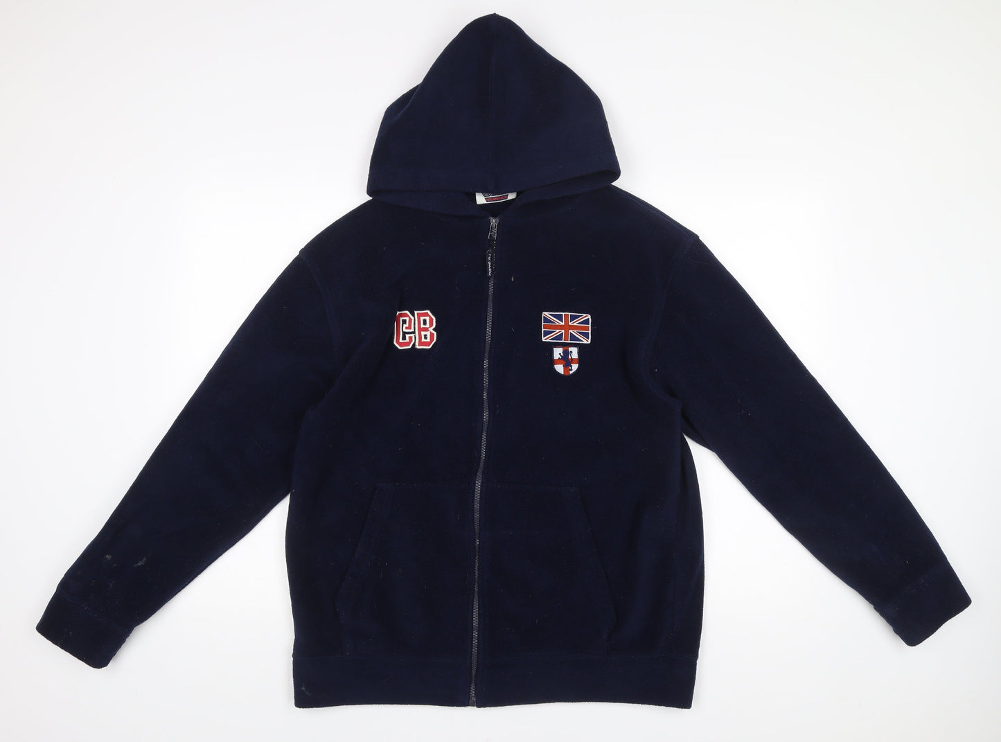 Mens UK Size L Turbulence Blue Basic Jacket