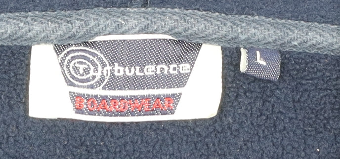 Mens UK Size L Turbulence Blue Basic Jacket