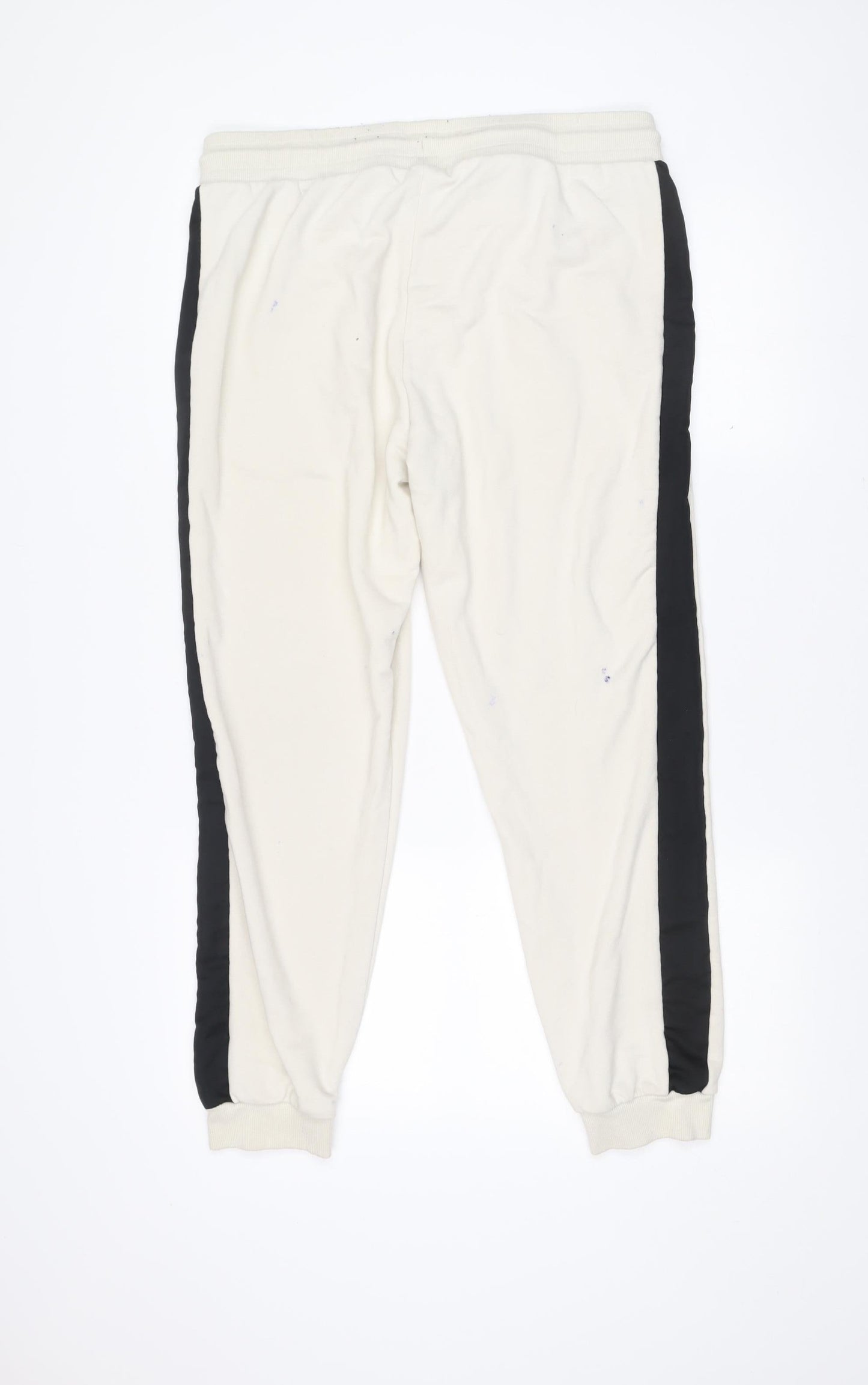 Puma Mens Ivory XL Jogger Sweatpants Elastic Waist Sports Trousers